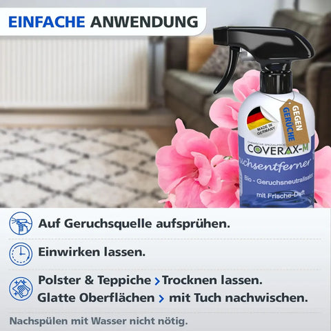 Geruchsvernichter / Enzymreiniger mit Duft (Art. Nr. 802)